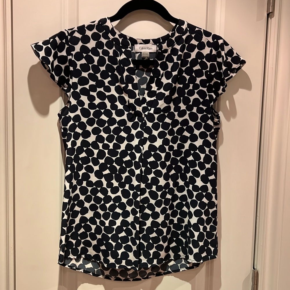 Calvin Klein women’s blouse short sleeve